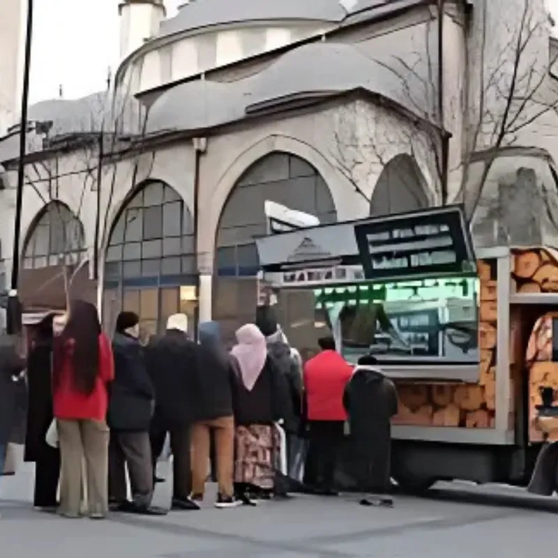 Klasik Nostaljik Lokma Arabası